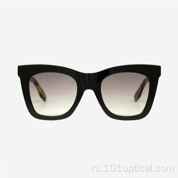Дизайнерские женские солнцезащитные очки из ацетата кошачий глаз